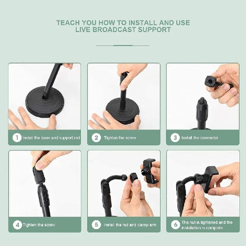 Mobile Phone stand for retractable holder