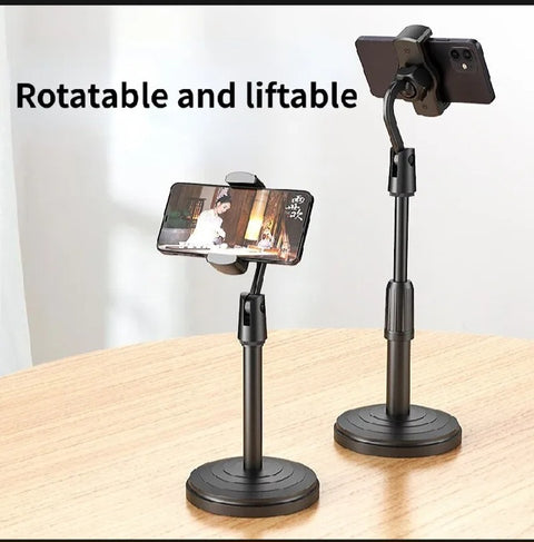 Mobile Phone stand for retractable holder